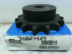 Martin 2060B15 Roller Chain Sprocket 3/4" Bore Image