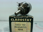  Clarostat 53C3-150 RV4-NAYSD-151A Single Turn Pot 150 OHM 2W Image