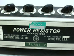  Clarostat 240-C Power Resistor Decade Box 1 to 999,999 Ohms  Nice! Image