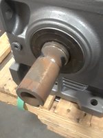  Nord SK 12080-100LA/4 CUS GearMotor 21.49:1 Ratio 80rpm 5HP 340 Image