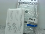  SMC CXSM25-35 Double Rod Guided  Cylinder 25mm Bore 35mm Stroke Image