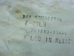  HOFFMAN F44L8 Box Connector Sealing Plate Image