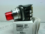  Siemens 52PA6D2A Push To Test Pilot Light Oil Tight 24VAC/DC Image