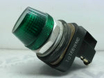 Allen Bradley 800T-Q10 /T Green Pilot Light 120V Image
