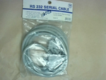  Pan Pacific RS232 D-Sub 25 Pin Male to Female Cable 6ft S-9FF-6 Image