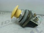  Allen Bradley 800T-D9D1 /T Yellow PushButton MushRoom Head w/ C Image