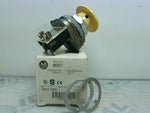  Allen Bradley 800T-D9D1 /T Yellow PushButton MushRoom Head w/ C Image