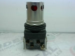 Allen Bradley 800T-QA24R Push Button Illuminated Red  24V  800T Image