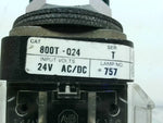  Allen Bradley 800T-QT24G /T Green Pilot Light 24V AC/DC 800T-Q2 Image