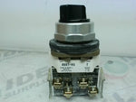  Allen Bradley 800T-H5A Selector Switch 2 Pos. Spring Return Image