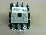  Siemens 42CF35AJ Definite Purpose Contactor 3 Pole 24VAC Coil Image