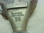  Badger RCDL 35 Water Meter Bronze Valve 1" NPT Image