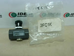  Numatics 2FC1K Pneumatic Flow Control Valve 1/4"NPT Image