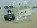  Numatics 2FC1K Pneumatic Flow Control Valve 1/4"NPT Image