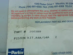  Parker 200389 Piston Kit  A4A/S4A Image
