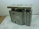  SMC MGQM63TN-50 Pneumatic Compact Guide Cylinder  63mm Bore 50m Image