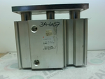  SMC MGQM63TN-50 Pneumatic Compact Guide Cylinder  63mm Bore 50m Image