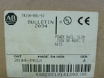  Allen Bradley 2094-PRS2 Ser A 2-Axis Slim Power Rail, Control 2 Image