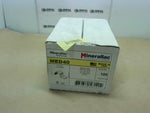  Minerallac MED-40 One Hole Straps-Jiffy Clips 1/2" (PCS100) Factory Sealed Image