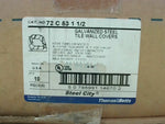  Steel City 72-C-53-1-1/2 Tile Wall Cover 4-11/16" X 1┬╜" High (8 Factory Sealed Image