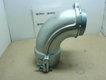  Bridgeport 813 Flexible Metal Conduit 3-1/2-Inch 90-Degree Conn Factory Sealed Image