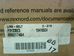  Rexnord P3Y235E3 Standard Duty Pillow Block Ball Bearing w/ Ins Image