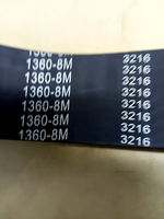  D&D PowerDrive 1360-8M 3216 Timing Belt P.R.C Image