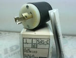  Leviton 7545-C Locking Plug Polarized 15A 125V Image