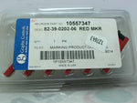  Graphic Controls 82-39-0202-06 Red Marker Pen (6PCS) 10557347 Factory Sealed Image