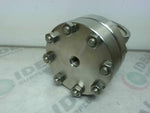  Hyett 42MW  Diaphragm Seal SS 100 PSI 1/4" NPT w/Gauge Image