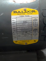  Baldor M3616T 7-1/2 HP AC Motor 3450RPM 184T Frame 460VAC 3PH Image