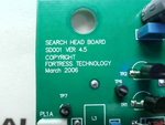  Fortress SD01 VER 4.5 Search Head Digital Board Image