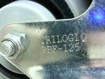  Trilogio PPF-125 Swivel Plate 4" Caster (4PCS) Polyurethane Wheel w/ Lock Break Image