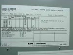  Eaton DH362UGK 60A Non-Fusible Safety Switch DH 3P 60A 600V 3PH Image