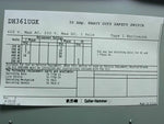  Eaton DH361UGK 3 Pole Non-Fusible Heavy Duty Safety Switch 30A Image