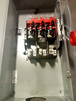  Eaton DH323NGk 4 Wire S/N Fusible Heavy Duty Safety Switch 100A Image