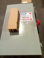  Eaton DH364URK 3 Pole Non-Fusible Heavy Duty Safely Switch 200A 600V 60HZ 250V Type 3R Rainproof Image