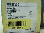  Cadweld Erico VFC1TV3C #2 Solid Conductor Cable To 2-4"Steel Pi Image