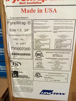  Unifrax FyreWrap Elite 1.5 Grease Duct Fire Protection Insulation 24" x 25 LF Image
