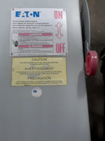  Eaton DG225NRK 400A 240V 1P Fused Disconnect w/Two FRN-R-300 Fuses Image