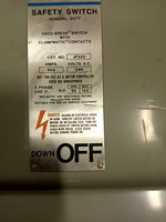  Gould I-T-E JF325 400A Vacu-Break Fusible Disconnect Switch 240V 3P 3 Phase Image