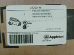  Appleton LR200-M 2" Mall Iron 35 Unilet Malleable Iron Conduit Otlt Bod Image