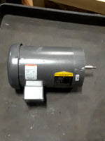  Baldor JM3555 2HP AC Motor 3450 RPM 56J Frame 230/460VAC 3PH TEFC Image