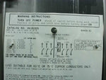  Square D HU361DS 30A 600V 3P Non-Fusible Stainless Safety Switch Image