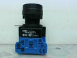  IDEC HW1B-M1F20-B Flush Pushbutton Non-Illum w/ 2NO IDEC HW-F10 Contact Blocks Image