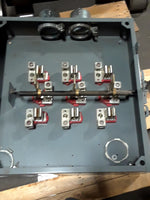  Square D 92355 400A Double Throw Non-Fusible Manual Transfer Sw Image