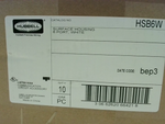  Hubbell Premise Wiring HSB6W iStation Surface Mount Box 6 Ports Image