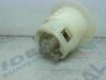  Leviton 2436 White Locking Outlet  3 Pole 4 Wire Grounding Flan Image