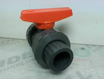  Chemtrol U45TB-E  1/2" PVC Tru-Bloc Ball Valve Image