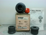  Chemtrol U45TB-E  1/2" PVC Tru-Bloc Ball Valve Image